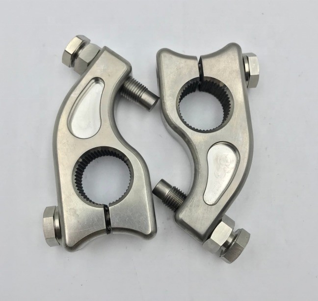Titanio Gr5 Universal Car Fitment 7/8&quot; Torsion Stop con 1 1/2&quot; Split x 3/8&quot; Regolare bullone 3/8&quot;-20 Pin Bolto Anno Universale