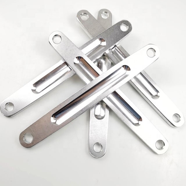 Universal 3/8&quot; Hole Dia Argento e finitura nera di alluminio Jacobs Scala Strap 5.0mm Spessore per Sprint Car