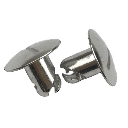 Migliorato 1&quot; Testa grande argento alluminio Sprint Car Quarter Turn Dzus Standard Compatibile e Scopo per la sostituzione / riparazione