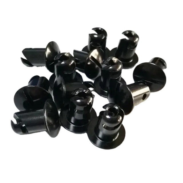 OE NO. Customized Aluminum Quarter Turn Dzus Dome Head Buttons Nero 5/16&quot; x.550&quot; per il Potenziamento delle prestazioni universali
