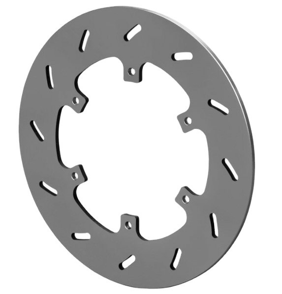 Spessore del rotore personalizzato da 1/4 &quot;Micro Sprint Titanio Rotori a fessure da 9,50 pollici Disegno universale per standard elevati