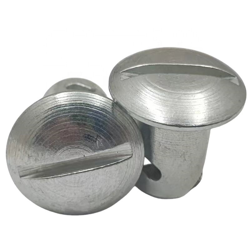 Universal Dzus Cupola Buttoni di testa Argento 7/16 &quot;x.500&quot; Acciaio Sprint Car Maxim con Materiale Universale