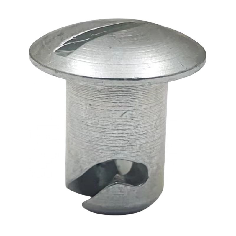Componenti per auto universali 7/16&quot; *.500&quot; Dome Head Quarter Turn Stud con fissaggi Dzus in acciaio