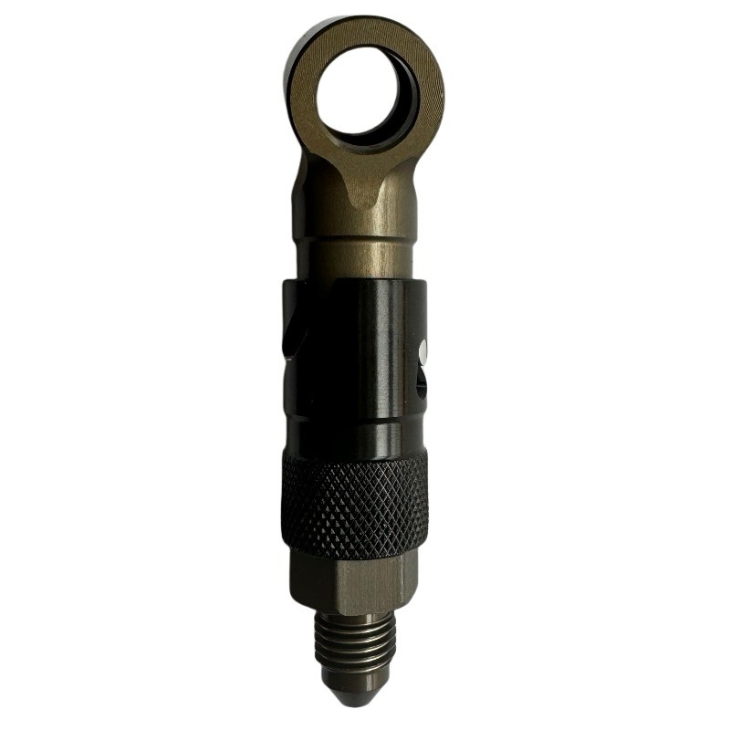 AN3 Linea di sgancio rapido del freno in alluminio -3 Linea di freno Fittura del fluido Calibro di sgancio rapido Rimozione del coperchio smontaggio