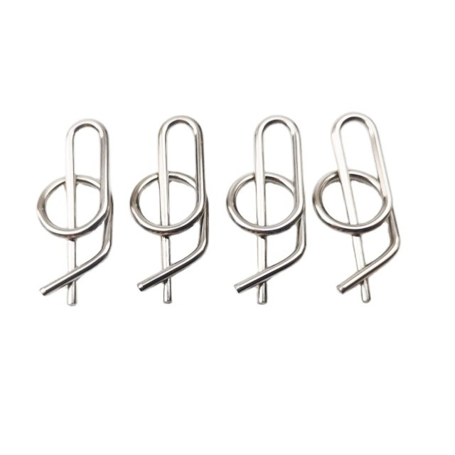 304SS Jacobs Scala Pin Rue Clip Acciaio inossidabile 3/8&quot; Sprint Car Quick Release Clevis Pin Clip per il montaggio universale dell'auto