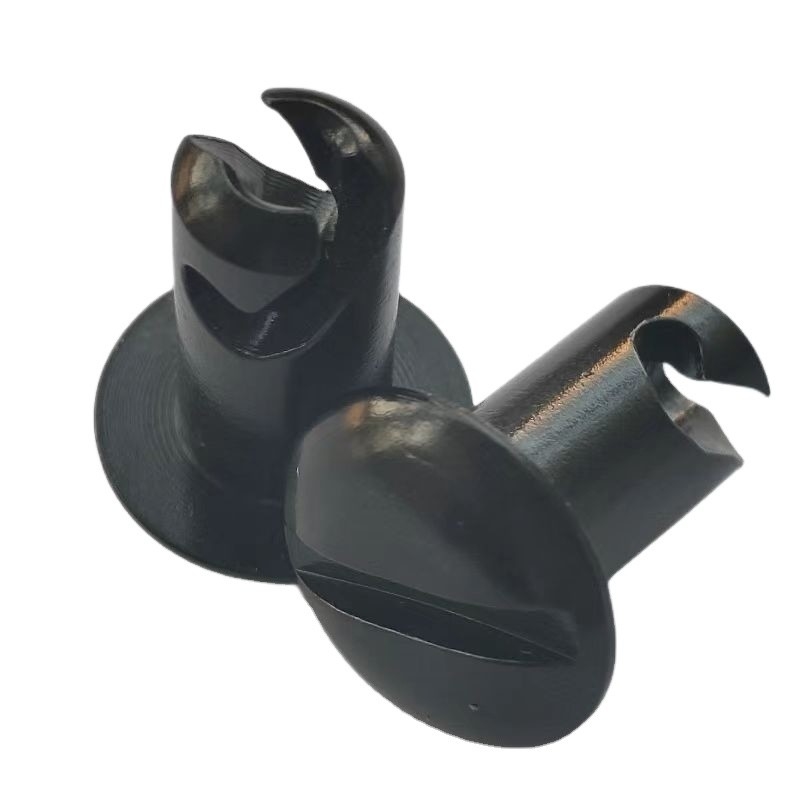 Sostituzione Quartiere di alluminio girare auto-espulsione Dzus Fastener Standard OE NO. per la sostituzione / ripristino 7/16 &quot;x.500&quot; nero