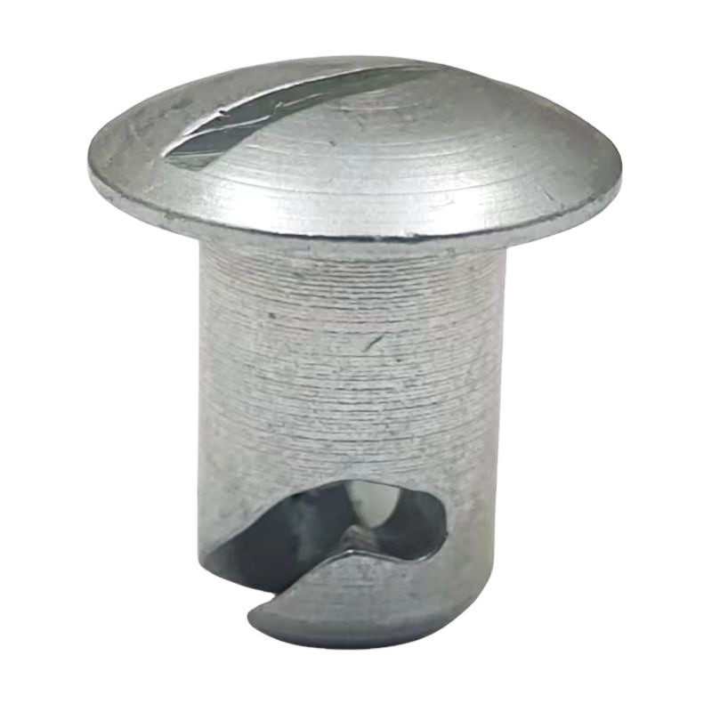 Acciaio Quarter Turn Dzus Dome Testa Buttoni Argento 7/16 &quot;x.500&quot; per Sprint Maximo Auto Personalizzabile e OEM accettato